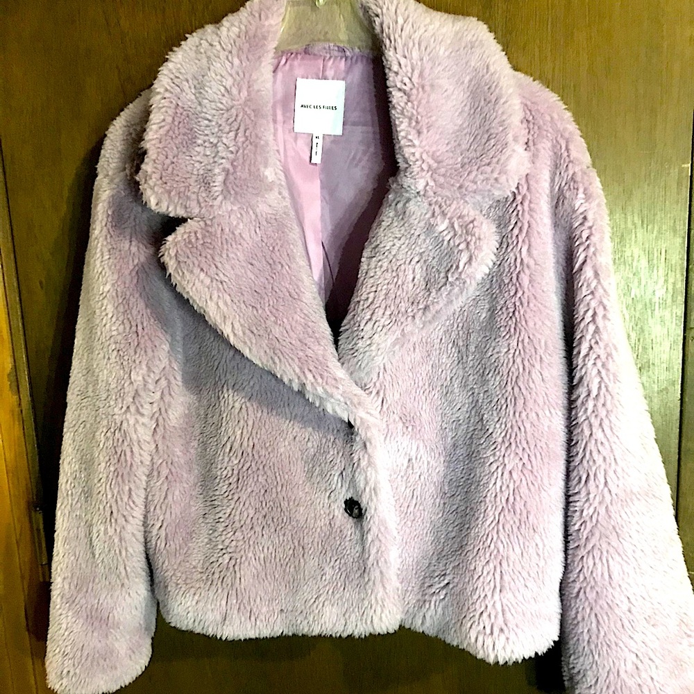 Avec Les Filles Faux Fur XL Jacket
